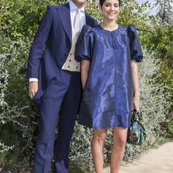 Tomás Paramo y María G. de Jaime en la boda de Marta Pombo y Luis Zamalloa