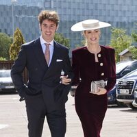 Ignacio Ayllón y Teresa Andrés Gonzalvo en la boda de Marta Pombo y Luis Zamalloa