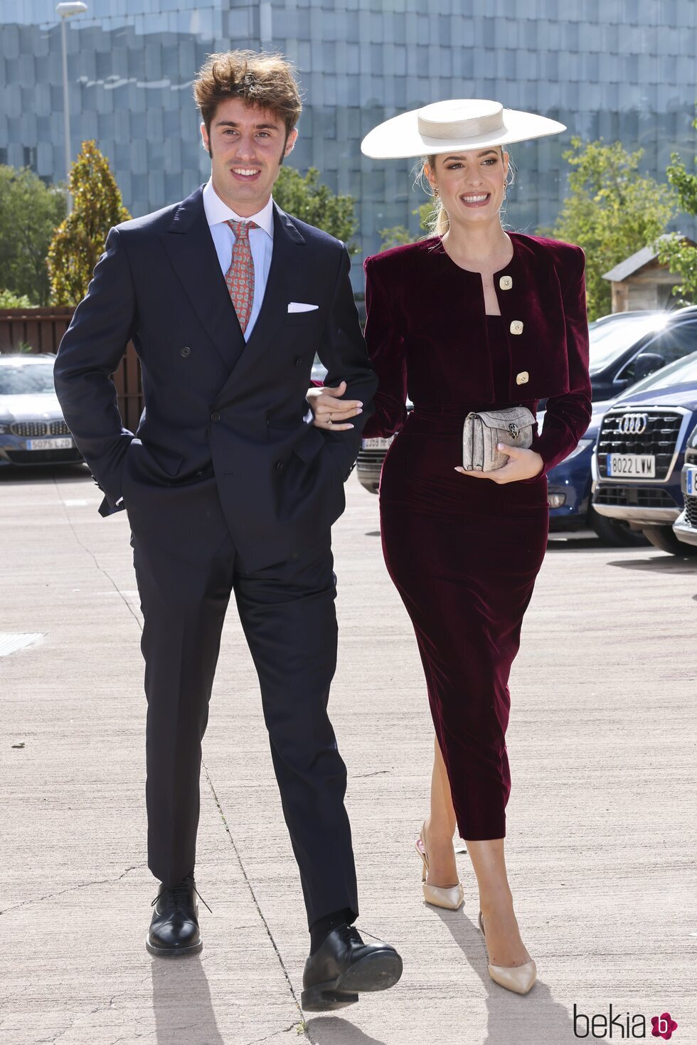 Ignacio Ayllón y Teresa Andrés Gonzalvo en la boda de Marta Pombo y Luis Zamalloa