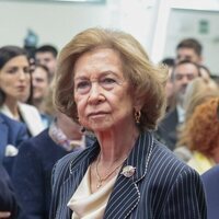 La Reina Sofía en el acto de nombramiento del Rector de la Universidad Camilo José Cela