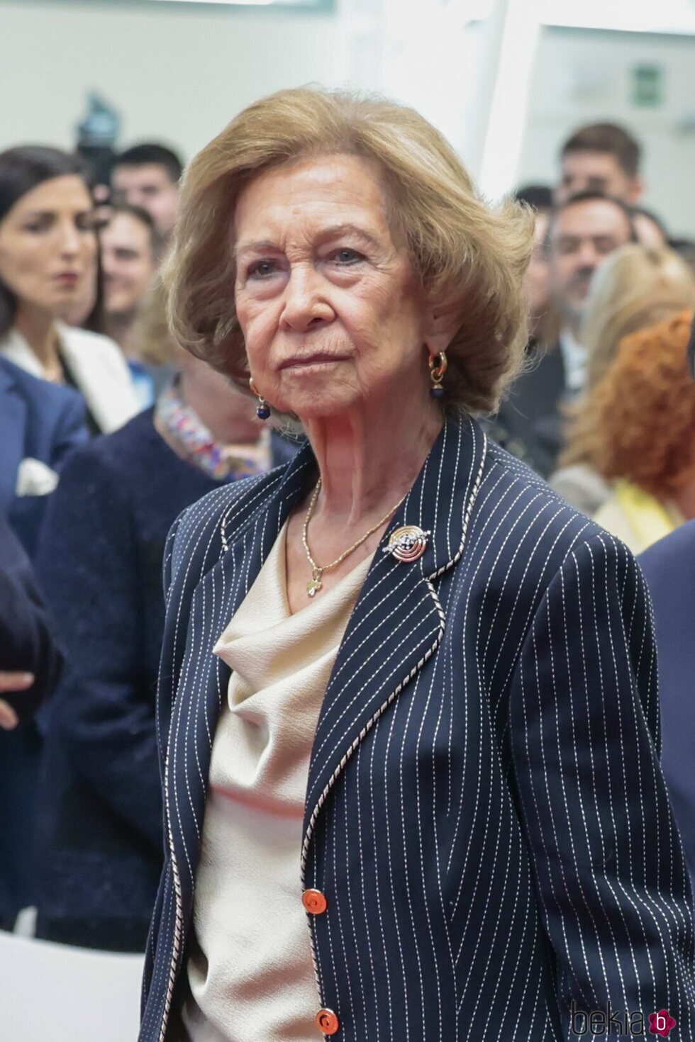 La Reina Sofía en el acto de nombramiento del Rector de la Universidad Camilo José Cela