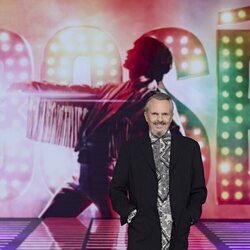 Miguel Bosé en la presentación de 'Bosé' en Mediaset