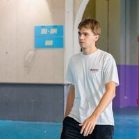 Miguel Urdangarin en un partido de balonmano en Granollers