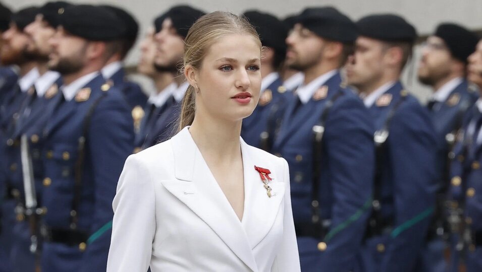 La Princesa Leonor llega al Congreso para la Jura de la Constitución