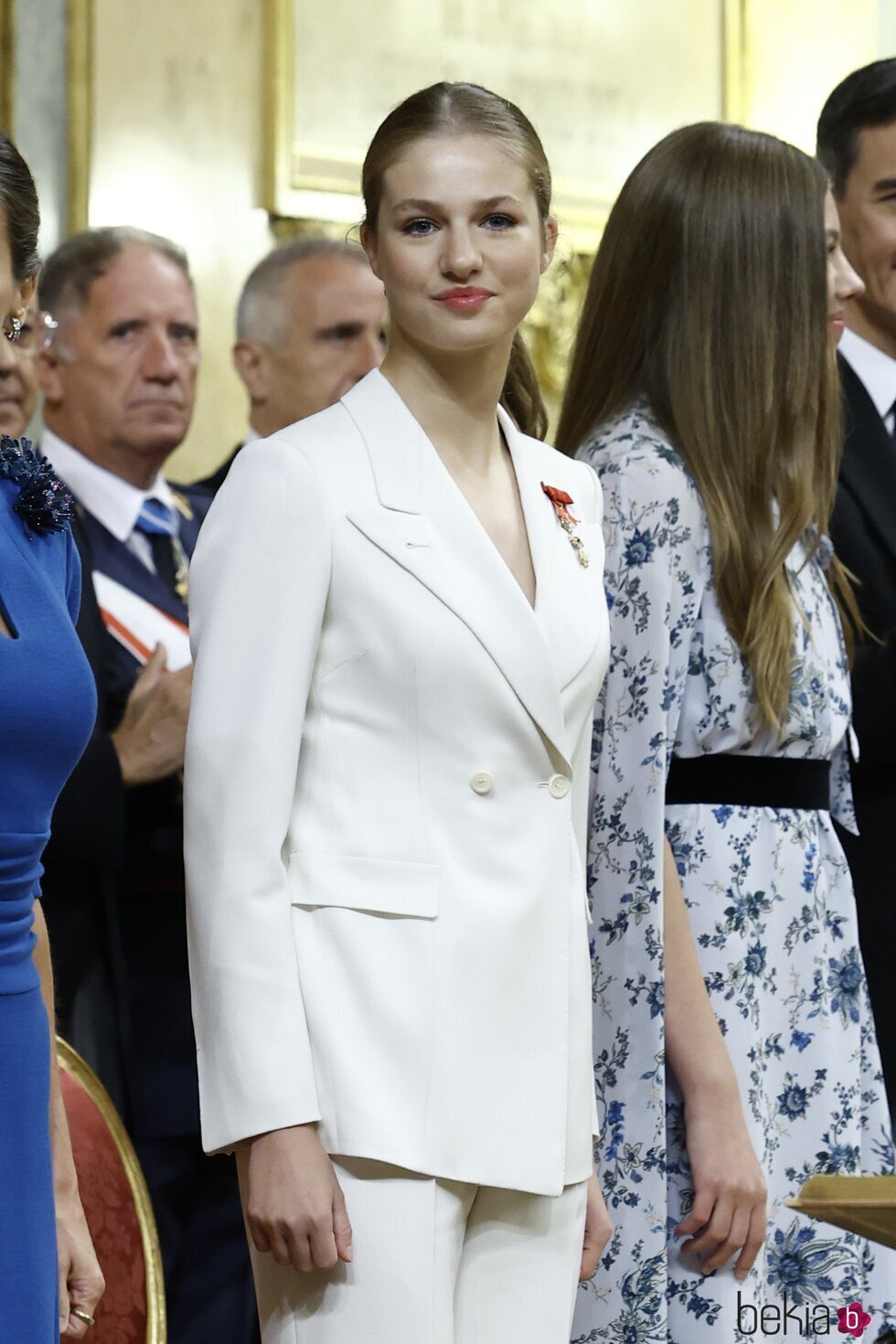 La Princesa Leonor en la Jura de la Constitución en el Congreso