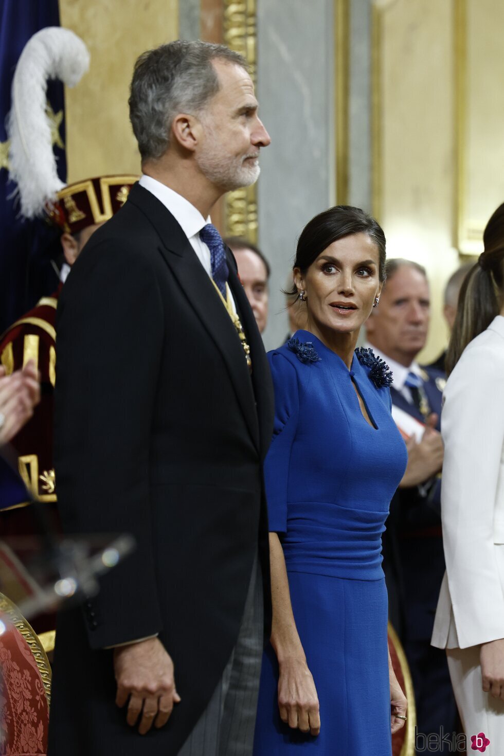 Los Reyes Felipe y Letizia en la Jura de la Constitución de la Princesa Leonor