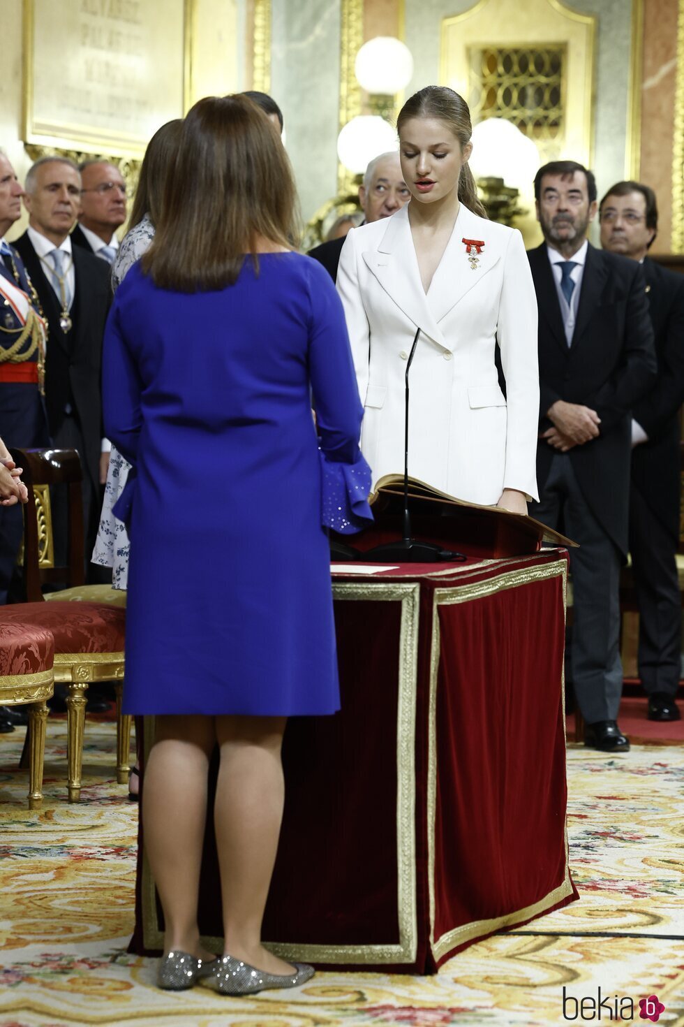 La Princesa Leonor Jura la Constitución en el Congreso