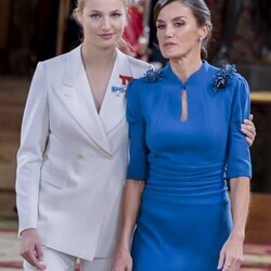 La Princesa Leonor y la Reina Letizia, cómplices en el Palacio Real