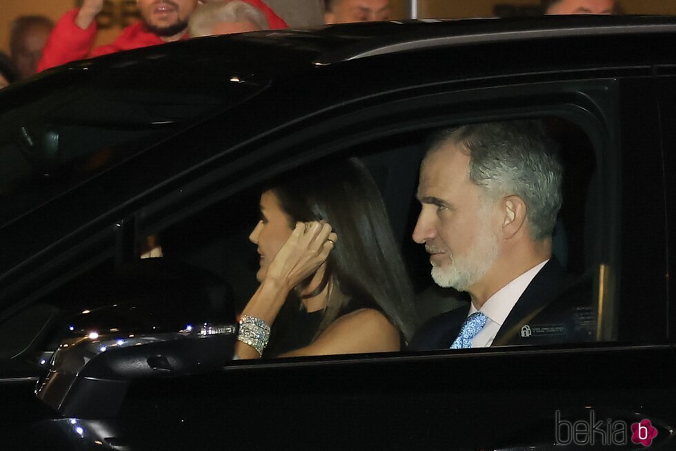 Los Reyes Felipe y Letizia en el 18 cumpleaños de la Princesa Leonor