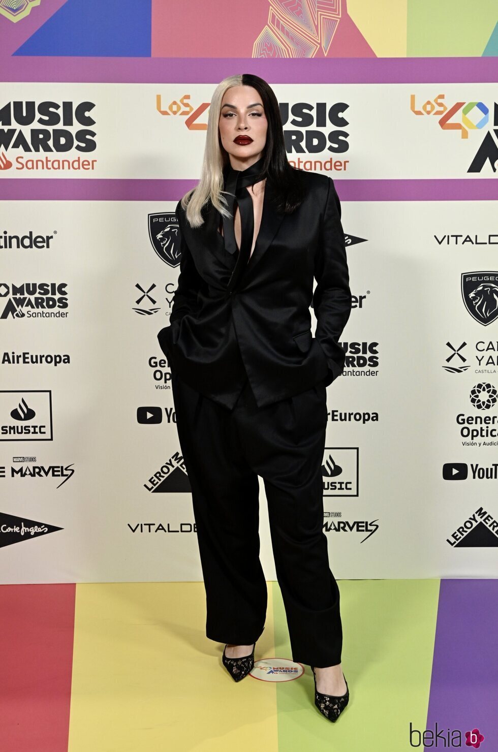 Jedet en la alfombra roja de Los 40 Music Awards 2023