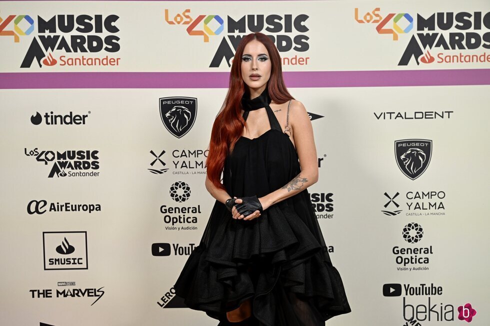 Vicco en la alfombra roja de Los 40 Music Awards 2023