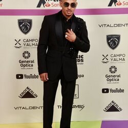 Ozuna en la alfombra roja de Los 40 Music Awards 2023