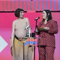 Silma López y Elisabet Benavent en la gala de Los 40 Music Awards 2023