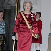 Benedicta de Dinamarca en la cena de gala por la Visita de Estado de los Reyes Felipe y Letizia a Dinamarca