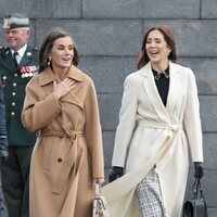 La Reina Letizia y Mary de Dinamarca, muy cómplices en la Visita de Estado de los Reyes Felipe y Letizia a Dinamarca