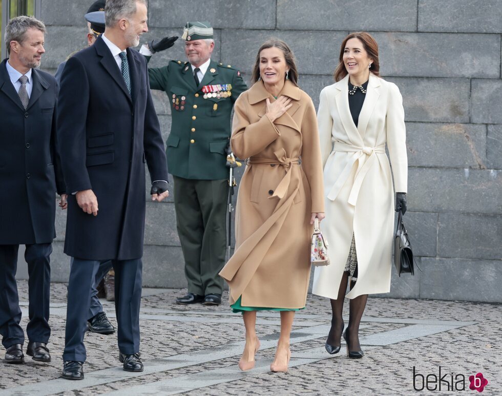 Los Reyes Felipe y Letizia y Federico y Mary de Dinamarca, muy cómplices en Copenhague