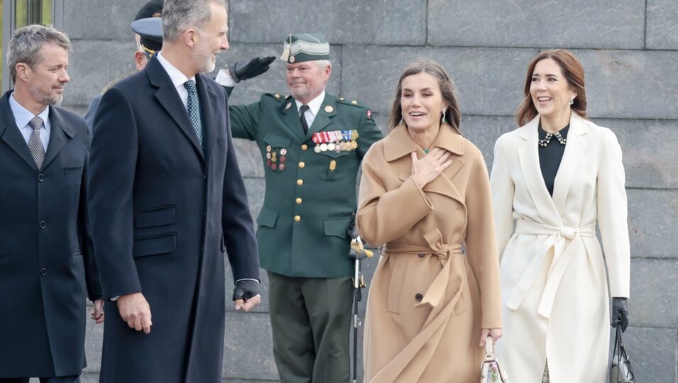 Los Reyes Felipe y Letizia y Federico y Mary de Dinamarca, muy cómplices en Copenhague