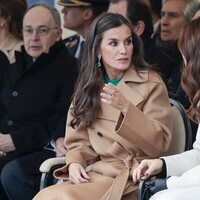 La Reina Letizia y Mary de Dinamarca hablando en la Visita de Estado de los Reyes Felipe y Letizia a Dinamarca