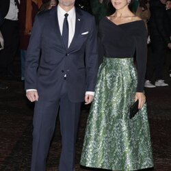 Federico y Mary de Dinamarca en la Gliptoteca de Copenhague en la Visita de Estado de los Reyes Felipe y Letizia a Dinamarca