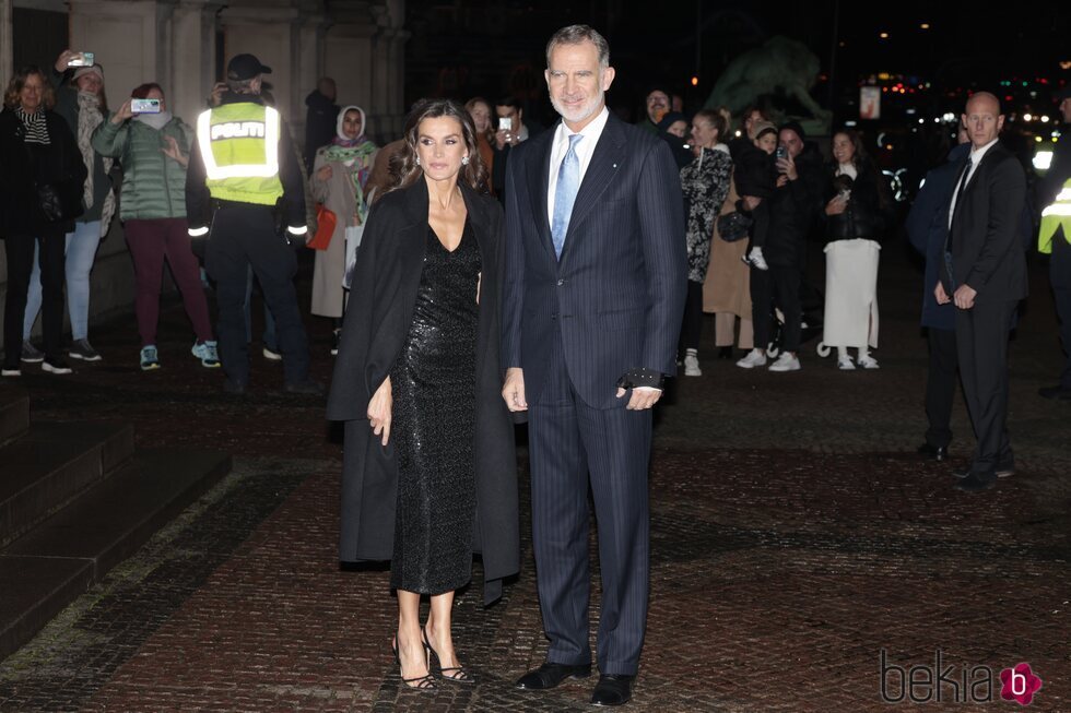 Los Reyes Felipe y Letizia en la Gliptoteca de Copenhague en su Visita de Estado a Dinamarca