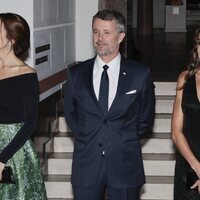 Federico y Mary de Dinamarca y la Reina Letizia en la Visita de Estado de los Reyes Felipe y Letizia a Dinamarca