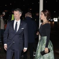 Federico y Mary de Dinamarca en una cena en la Gliptoteca de Copenhague en la Visita de Estado de los Reyes Felipe y Letizia a Dinamarca