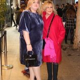 Pilar Vidal y Lydia Lozano en el 50 cumpleaños de Belén Esteban