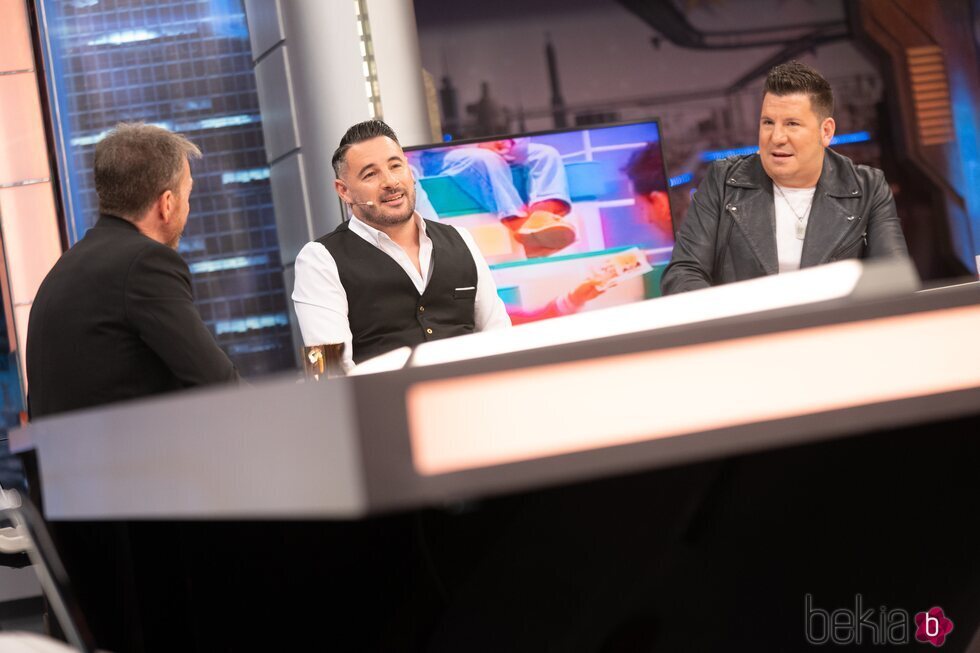 Andy y Lucas durante su entrevista en 'El Hormiguero'