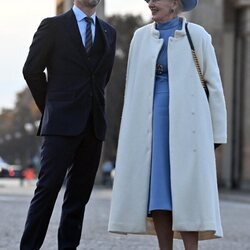 Margarita de Dinamarca y Federico de Dinamarca en su Visita de Estado a Alemania