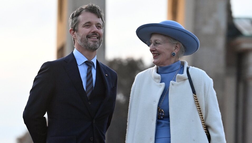 Margarita de Dinamarca y Federico de Dinamarca en su Visita de Estado a Alemania