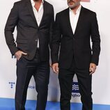 Kiko Hernández y Fran Antón en el aniversario de La Razón