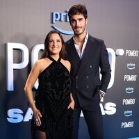 Marta Pombo y Luis Zamalloa en el estreno de la serie documental 'Pombo'