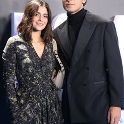 Tomás Páramo y María García de Jaime en el estreno de la serie documental 'Pombo'