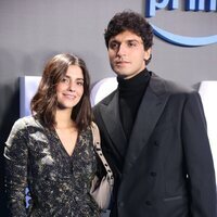 Tomás Páramo y María García de Jaime en el estreno de la serie documental 'Pombo'