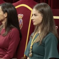 La Princesa Leonor durante la Apertura de la XV Legislatura