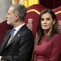 La Reina Letizia durante la Apertura de la XV Legislatura