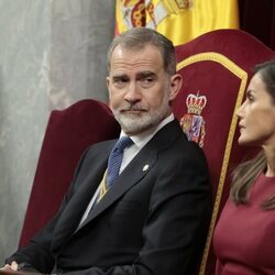 El Rey Felipe VI durante la Apertura de la XV Legislatura