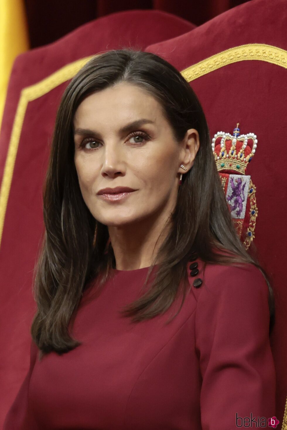 La Reina Letizia en el Congreso de los Diputados en la Apertura de la XV Legislatura