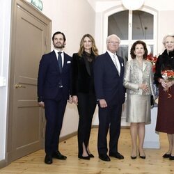 La Familia Real Sueca y Benedicta de Dinamarca en el concierto por el 80 cumpleaños de Silvia de Suecia