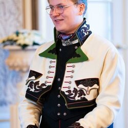 Sverre Magnus de Noruega en su 18 cumpleaños