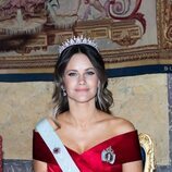 Sofia de Suecia con la Tiara Palmette en la cena a los premiados con el Nobel 2023