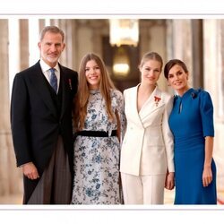 Felicitación navideña 2023 de los Reyes Felipe y Letizia, la Princesa Leonor y la Infanta Sofía