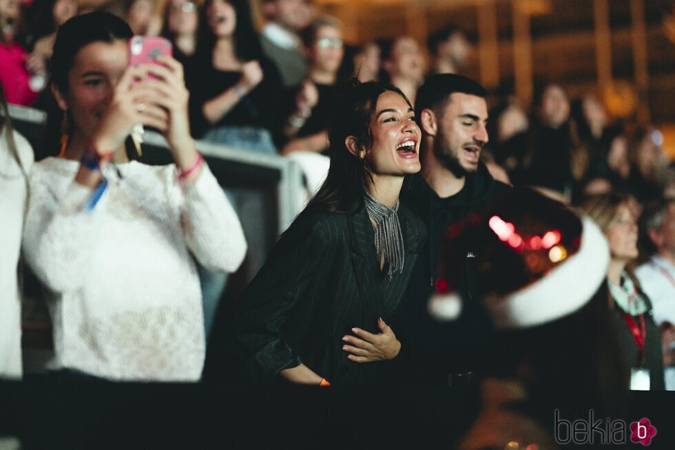 Estela Grande en el concierto de Manuel Turizo en el Christmas by Starlite 2023