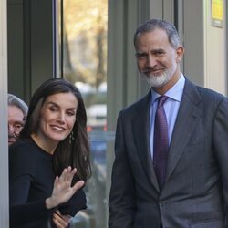 Los Reyes Felipe y Letizia en la celebración del 60 cumpleaños de la Infanta Elena