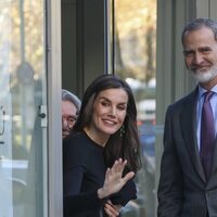 Los Reyes Felipe y Letizia en la celebración del 60 cumpleaños de la Infanta Elena