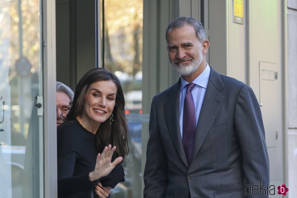 Los Reyes Felipe y Letizia en la celebración del 60 cumpleaños de la Infanta Elena