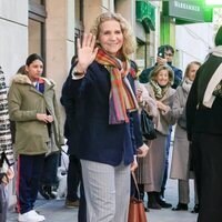 La Infanta Elena en la celebración de su 60 cumpleaños