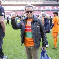 José Ortega Cano en el partido de fútbol Artistas vs Famosos