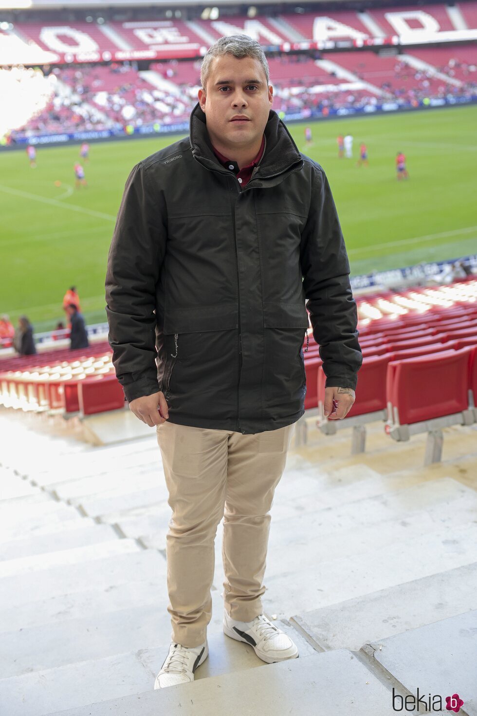 José Fernando en el partido de fútbol Artistas vs Famosos