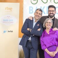 Paco Roncero, Eva Arguiñano y Damián Betular, jurado de 'Bake Off: famosos al horno'